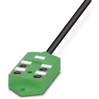 Phoenix Contact - Passiver Sensor-/Aktor-Verteiler (mit Leitung) Sensor-/Aktor-Box SACB-4/ 8- #1516988