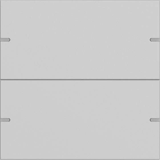 Gira - Bussystem-Tastwippe Wippenset 2-fach 5022915 Tastsens.4 TS4 Grau