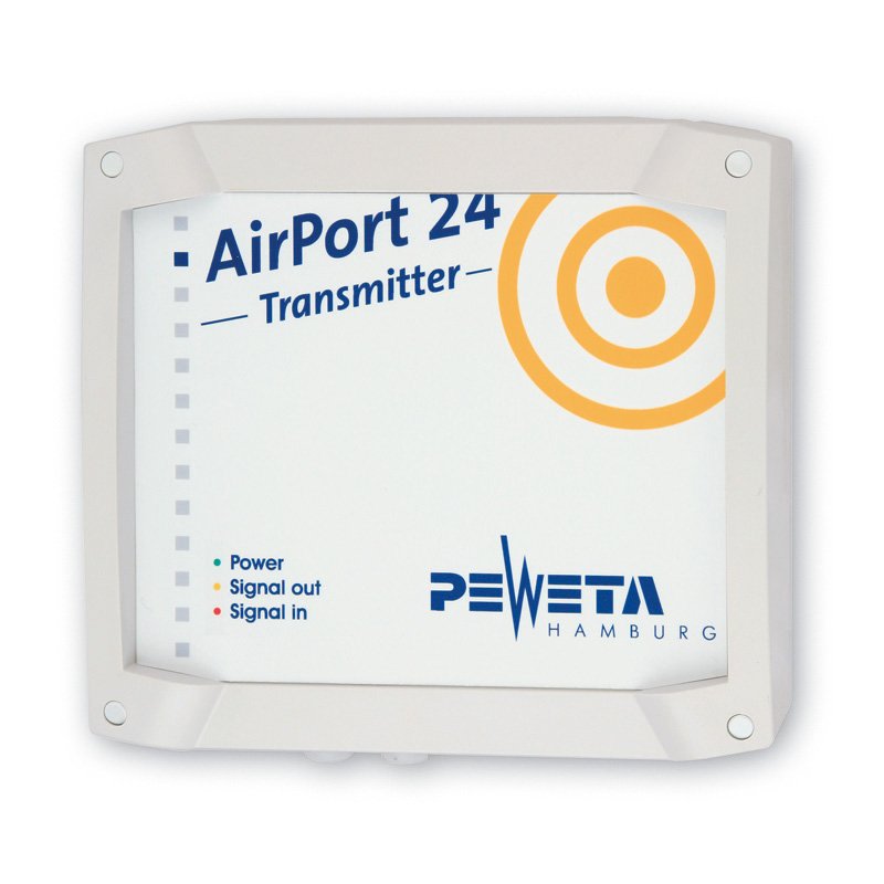 Peweta - Uhr AirPort24-Sender 10.940.200 Synchronisation üLAN