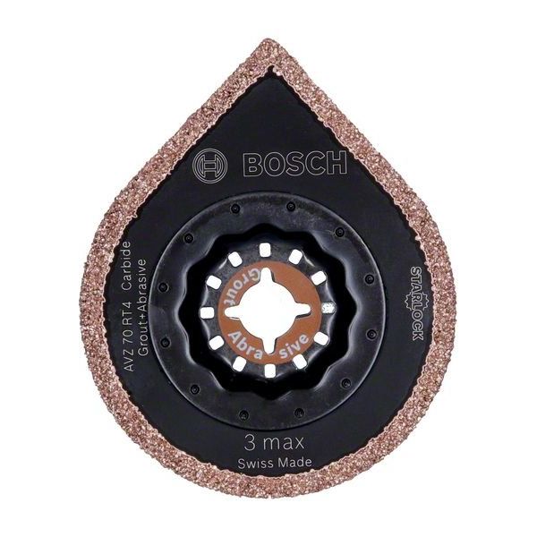 Bosch - Blatt für Oszillierer Mörtelentferner Star 2609256C51 AVZ 70 RT4, 3 max