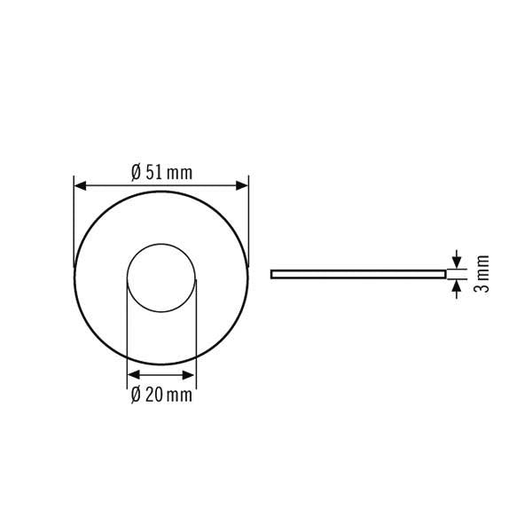 ESYLUX - Zubehör/Ersatzteile für Bewegungsmelder Adapter COMPACT #EP10426384 f.MD-C/PD-C360i6mini