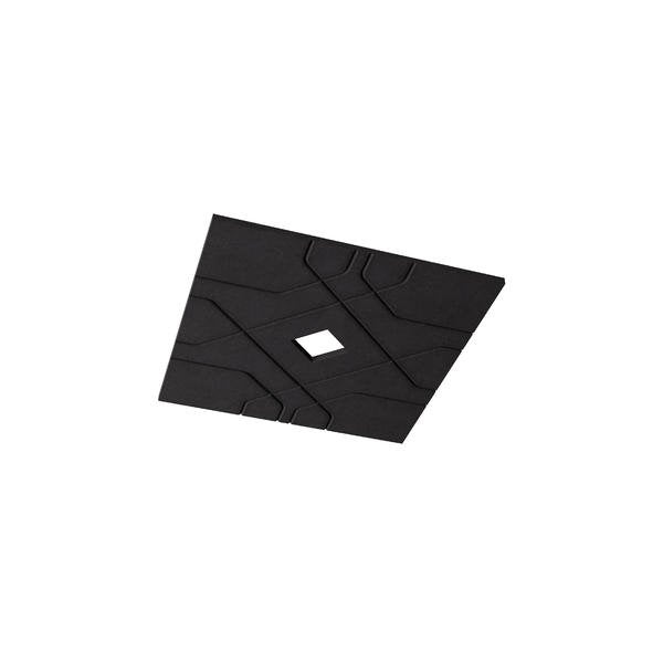 Brumberg Leuchten - Mechanisches Zubehör/Ersatzteile für Leuchten Akustikpaneel Q895mm 85140542 Auss. Q150mm, charc