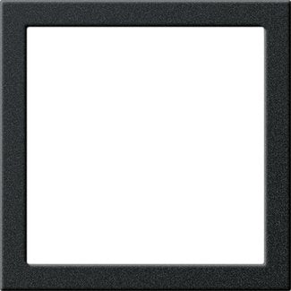 Gira - Übergangsadapter für Installationsschalterprogramme Montagerahmen 45x45 264810 sw matt