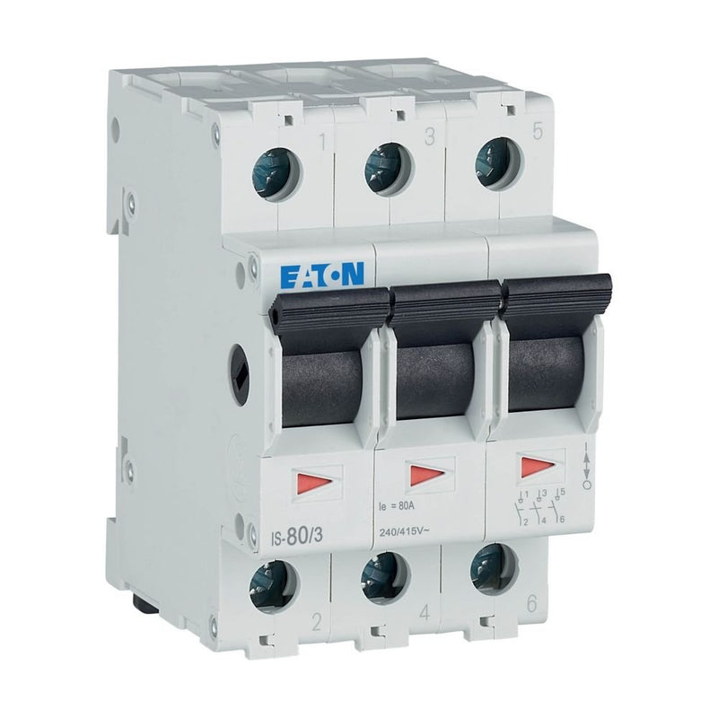 Eaton - Schalter für Reiheneinbau Hauptschalter IS-80/3