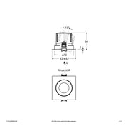 EVN Lichttechnik - Downlight/Strahler/Flutlicht LED-Einbauleuchte modular F11RXXXM0630L24D Konfigurationstype