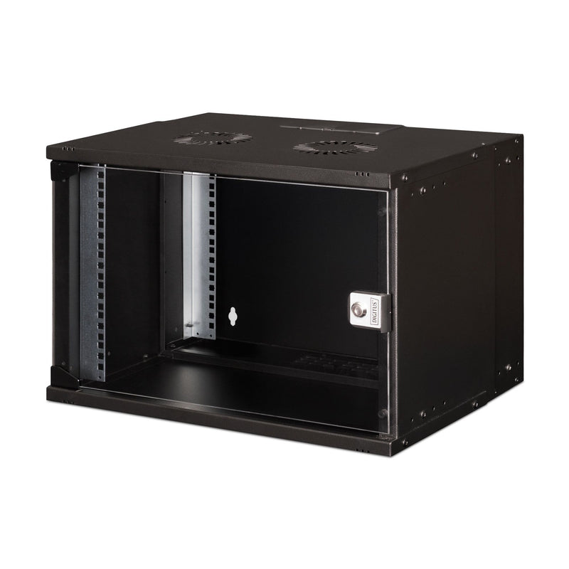 DIGITUS - Netzwerk-/Serverschrank Wandgehäuse SOHO PRO DN-49203 7HE,sw