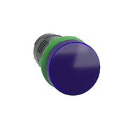 Schneider Electric - Leuchtmelder, Komplettgerät Leuchtmelder XB5EVM6 Monoblock 22mm blau