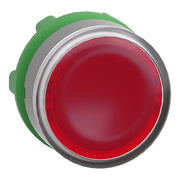 Schneider Electric - Frontelement für Drucktaster Leuchtdrucktaster ZB5AA48C0 rot, 22mm, in grau