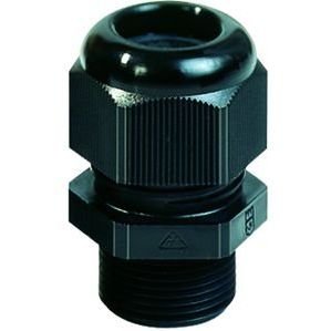 Flexa - Kabelverschraubung 10321001212 Poly schwz M12 x 1,5 − 100 Stück