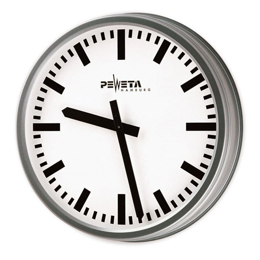 Peweta - Uhr Außenuhr als Funkuhr 51.730.521 1,5V,D=546mm
