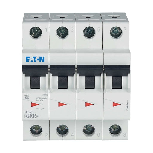 Eaton - Leitungsschutzschalter Leitungsschutzschalter FAZ-K16/4#279099 16A Charakt.: K