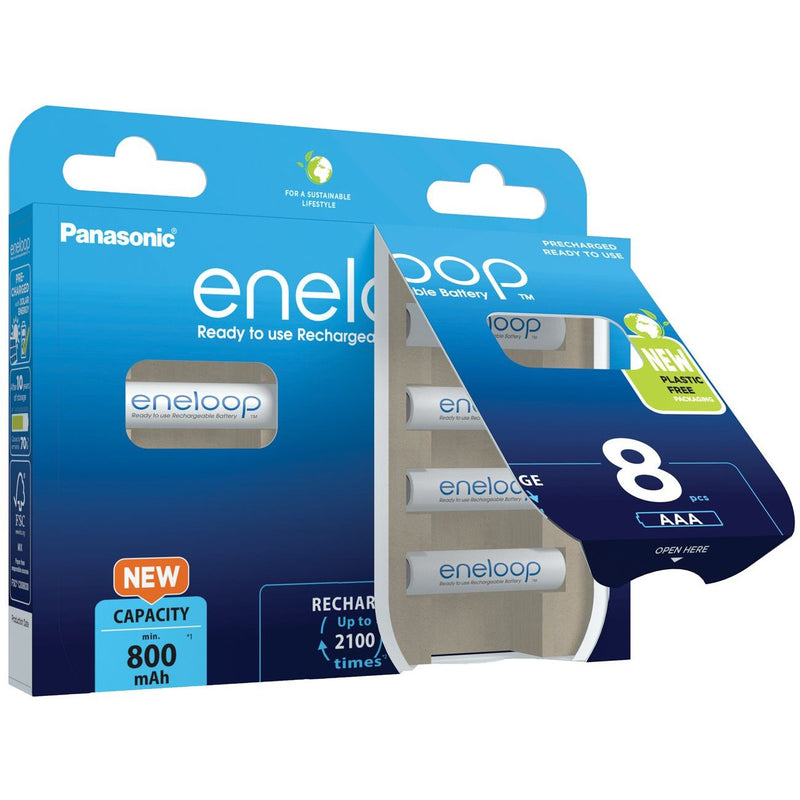 Hückmann - Akku Micro AAA eneloop BK-4MCDE/8BE(VE8) 800mAh