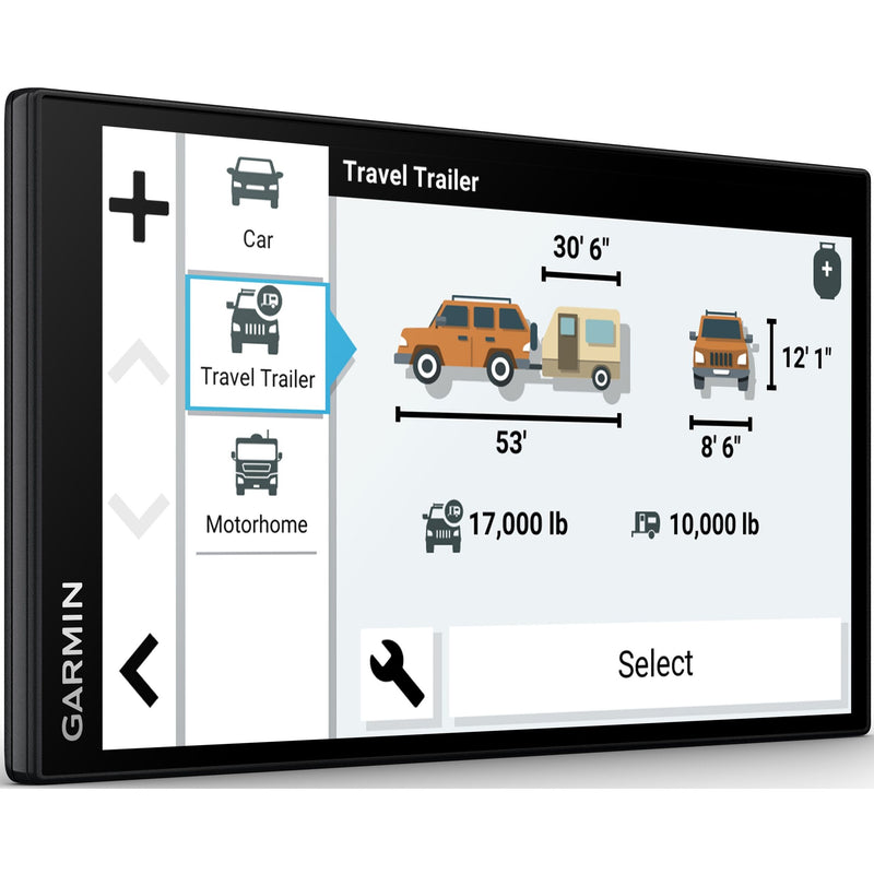 Garmin - Navigationssystem Camper 795, EU MT-D 7-Zoll, GPS