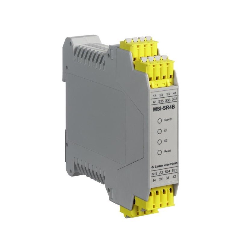 Leuze - Gerät zur Überwachung von sicherheitsgerichteten Stromkreisen Sicherheits-Schaltgerät MSI-SR4B-02