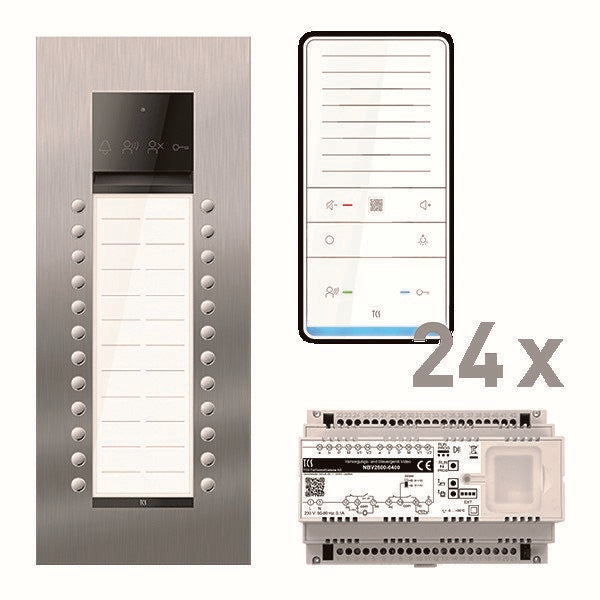 TCS Tür Control - Türsprech-Set audio:pack ASU600224 PAUF242/006 ISW6031 24WE UP