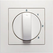 Peha - Abdeckung/Bedienelement für Installationsschalterprogramme Abdeckung alu D 11.610.70 S3 3-Stufenschalter