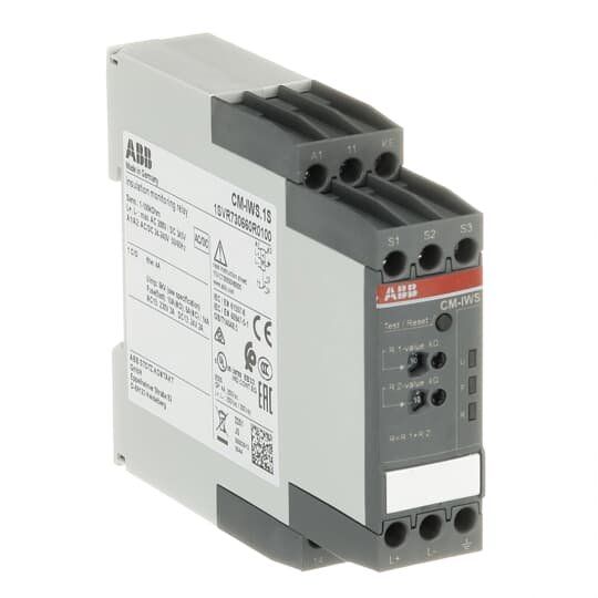 ABB Stotz S&J - Isolations-/Erdschlussüberwachungsgerät Iso-Überwachungsrelais CM-IWS.1S 1-100kOhm