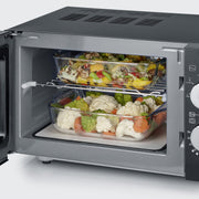 Severin - Mikrowellengerät Mikrowelle m.Grill MW 7762 sw 800/1000W