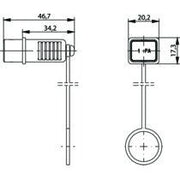Telegärtner - Staubschutz für Steckverbindungen STX V4 Steckerschutzkappe 100022770