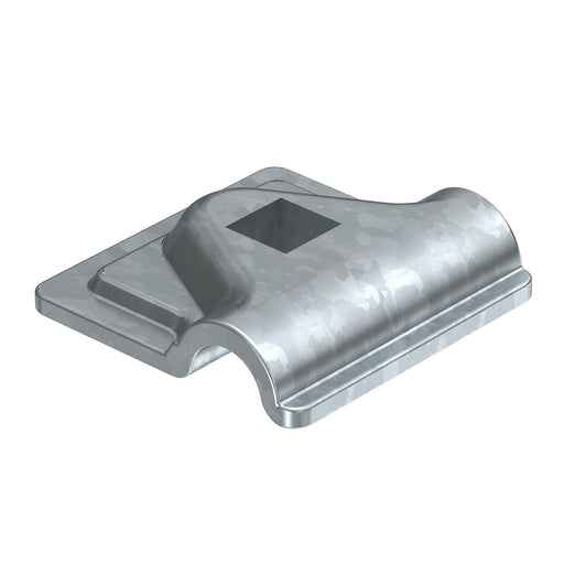 OBO Bettermann - Verbinder für Blitzschutz Schnellverbinder 249 8-10 ST-OT Oberteil, St, FT − 100 Stück
