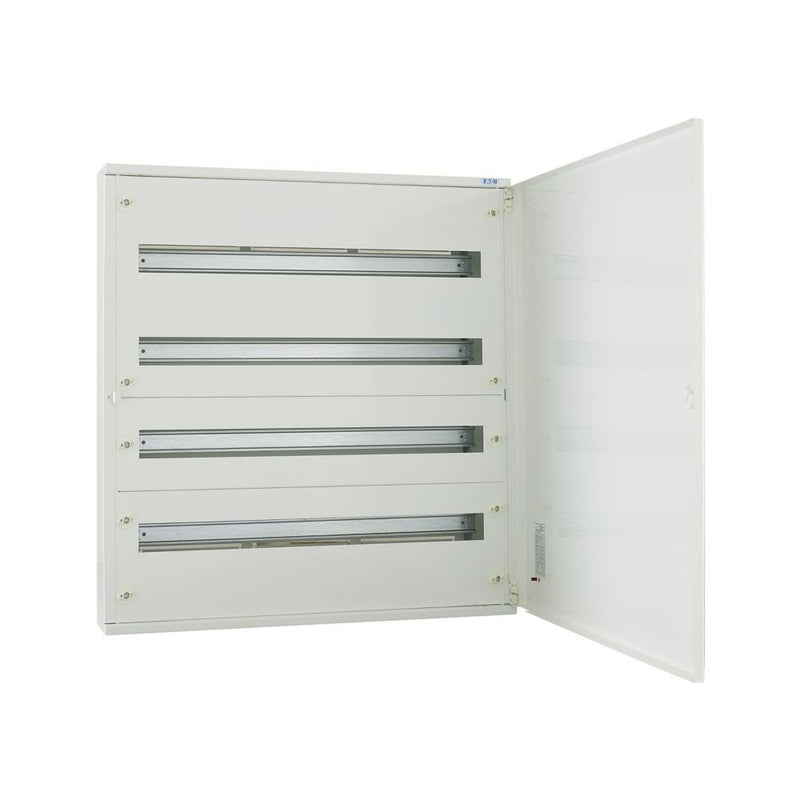 Eaton - Installationskleinverteiler Oberputz Flachverteiler BF-O-4/96-A komplett 4 Rei. Weiß