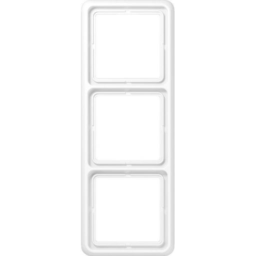 Jung - Abdeckrahmen Rahmen 3-fach aws CD 583 WW waage/senkrecht