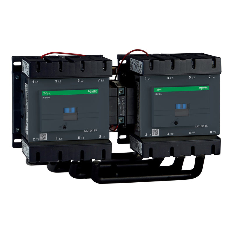 Schneider Electric - Schützkombination Wendeschützkombination LC2D115004P7 55kW/400V/AC3