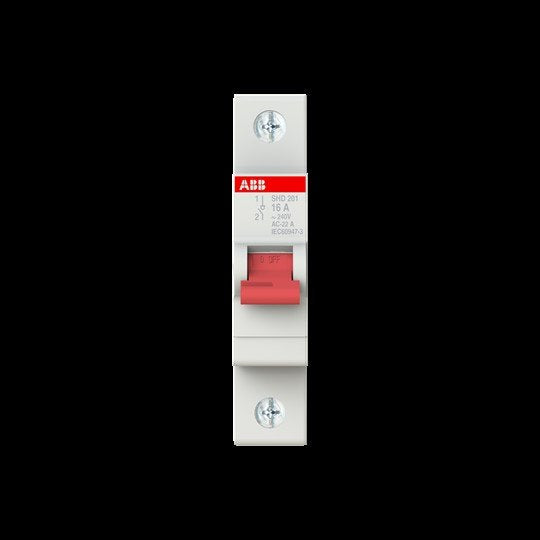 ABB Stotz S&J - Schalter für Reiheneinbau Lasttrennschalter SHD201/16 1-polig, 16A