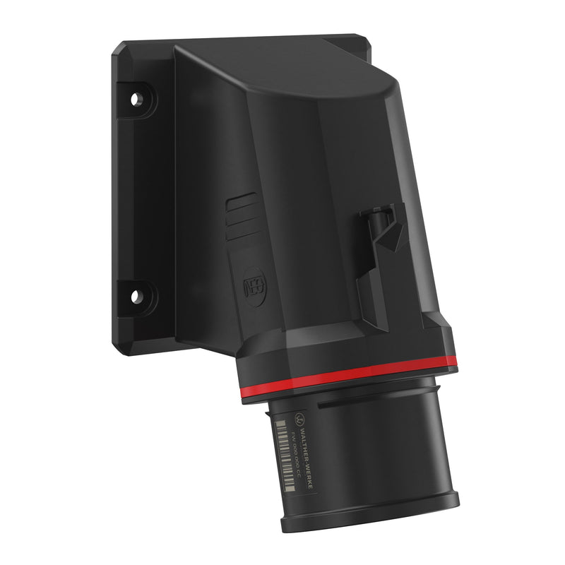Walther Werke - CEE-Gerätestecker (IEC 60309) CEE NEO Anbaugerätestecker FW731506CC schräg 32A 5P 6h