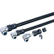 ABB Stotz-Kontakt - Kunststoff-Wellschlauch-Verschraubung Armatur 90Gr. NVWZ-M202S/P3 mit Zugentlastung − 50 Stück