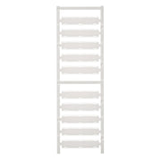 Weidmüller - Kabelmarkierungssystem Leitermarkierer SFX 10/60 S MC NE WS 60x10mm,weiß − 50 Stück