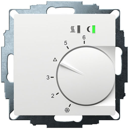 Eberle Controls - Raumthermostat/Uhrenthermostat UP-Raumregler 5-30C AC24V UTE 2500-24RA9016M55 Ausgang Triac