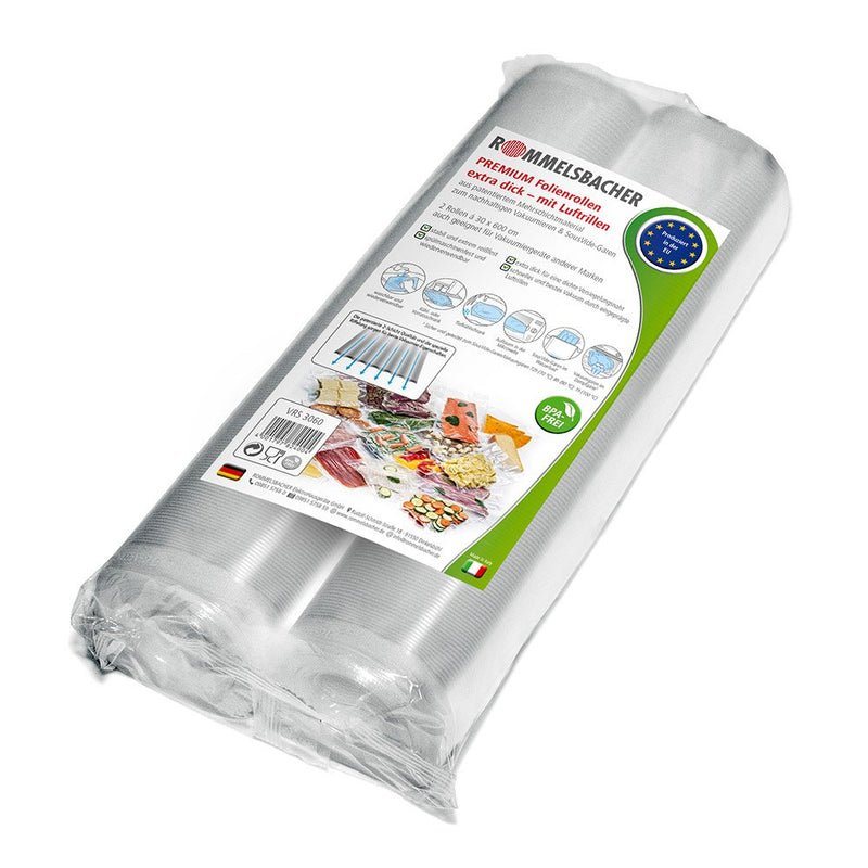 Rommelsbacher - Zubehör/Ersatzteile für Kleingeräte Vakuumierrollen VRS 3060 2 Stück a 30x600cm