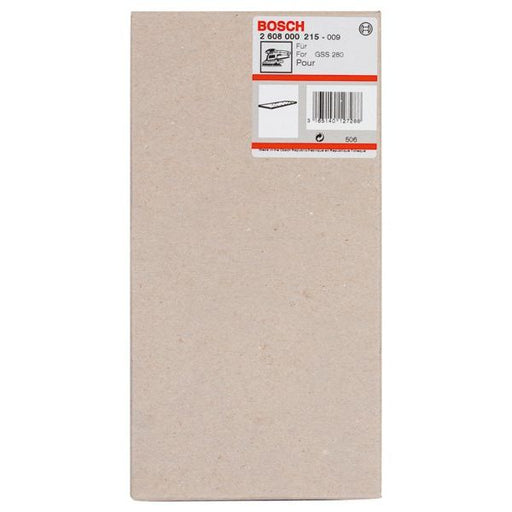 Bosch - Systemzubehör für Schleifen/Polieren (Akku/elektrisch/Druckluft) Schleifplatte 185 x 93 mm, 2608000215 für GSS 280 A GSS