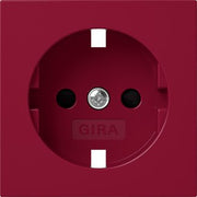 Gira - Zubehör/Ersatzteile für Installationsschalterprogramme Abd. SCHUKO-Steckd. SH WSV 4921108 Rot