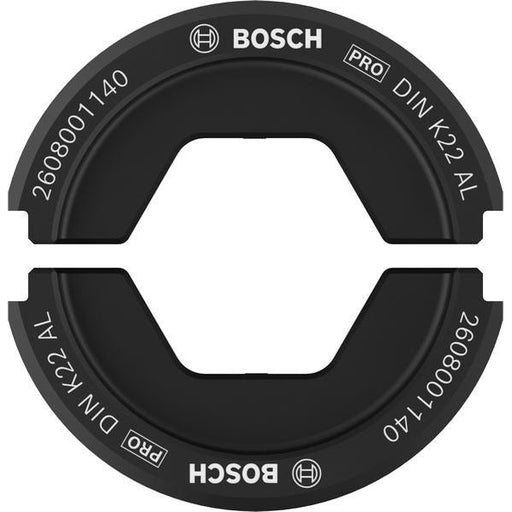 Bosch - Einsatz für Presswerkzeug Kabelschuhe/Verbinder, Aderendhülsen, Schirmanschluss PRO Presseinsatz, DIN K22 2608001140 AL 95/120 mm²