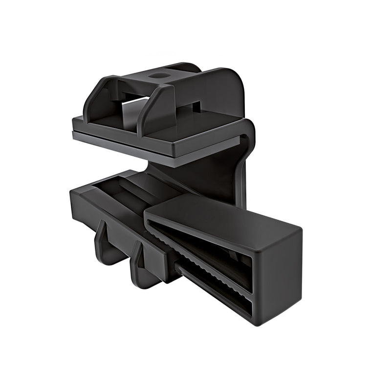 HellermannTyton - Befestigungssockel und -element für Kabelbinder Befestigungselement BeamCl. B #151-01186 m. foam-PA6GF30-BK  − 200 Stück