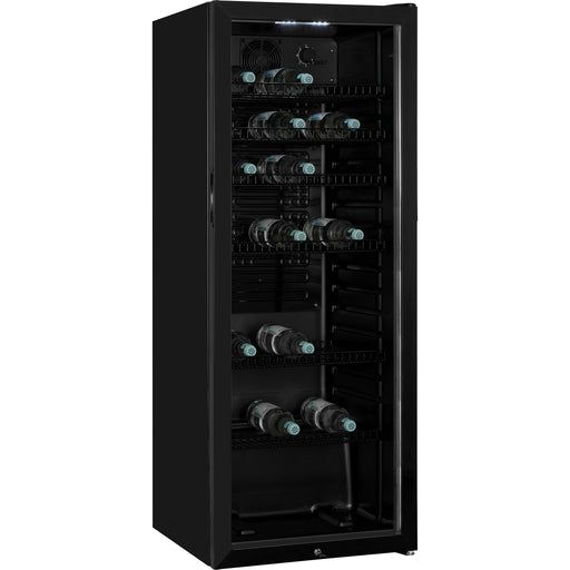 EXQUISIT - Kühlschrank Getränke-Kühlgerät GKS240-GT-160C sw m.Glastür,237L