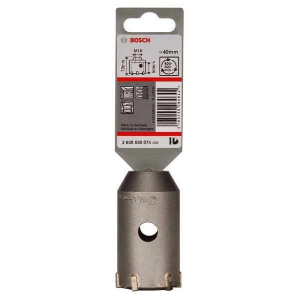 Bosch - Bohrkrone PRO SDS plus-5 Bohrkrone, 2608550074 40 x 50 x 72 mm
