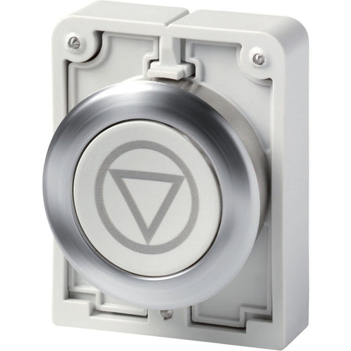 Eaton - Frontelement für Drucktaster Drucktaste RMQ-Titan M30I-FD-GR-X66 flach tastend grau