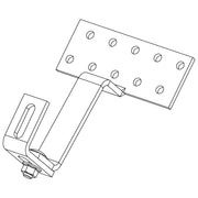 K2 - Photovoltaik-Dach-/Fassadenbefestigung Dachhaken 1000125 Vario 1