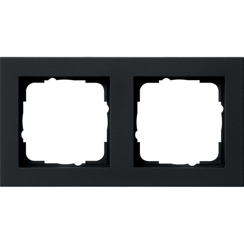 Gira - Abdeckrahmen 2f. sw 021209