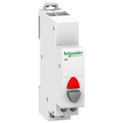 Schneider Electric - Taster für Reiheneinbau Taster A9E18037 1Ö+LED rt 110-230V