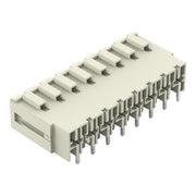 WAGO - Leiterplattensteckverbinder THT-Stiftleiste Lötstift 831-3628 1,0x1,2,abgew.,lgr − 12 Stück