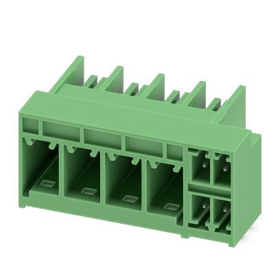 Phoenix Contact - Leiterplattenklemme Leiterplatten-Hybridgrund PCH 6/ 4+4-G-7,62 Leiste − 50 Stück