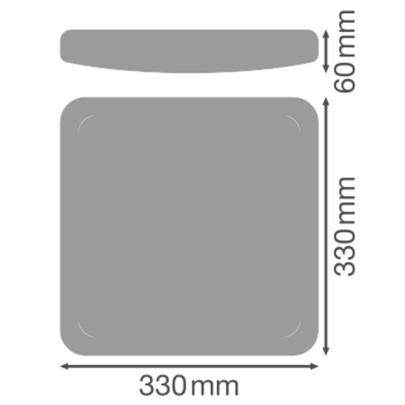 Ledvance - Lichttechnisches Zubehör/Ersatzteile für Leuchten Abdeckung SF SQUARE 330 COVER
