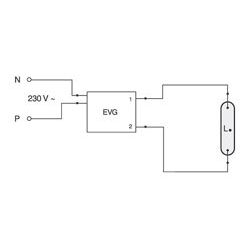 Radium Lampenwerk - Halogen-Metalldampflampe ohne Reflektor Halogen-Metalldampflampe HRI-T 250W/230/B/E40
