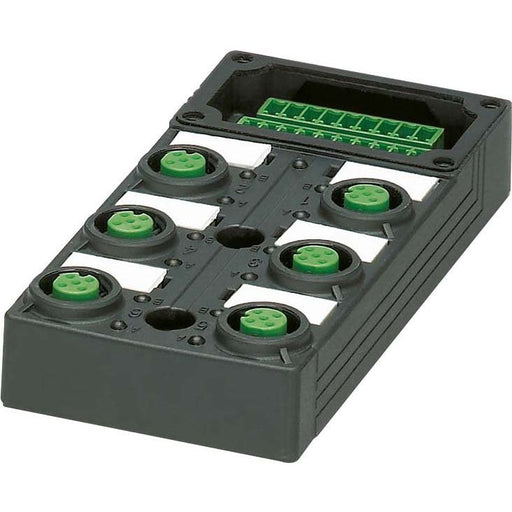 Phoenix Contact - Passiver Sensor-/Aktor-Verteiler (ohne Leitung) Sensor-/Aktor-Box SACB-6/12-L-C GGSCOP -Grundgehäuse