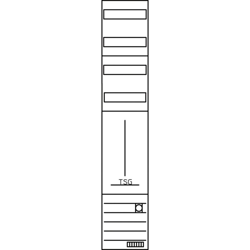 Eaton - Zähler-Komplettschrank Zählerfeld ZSD-O19A0572