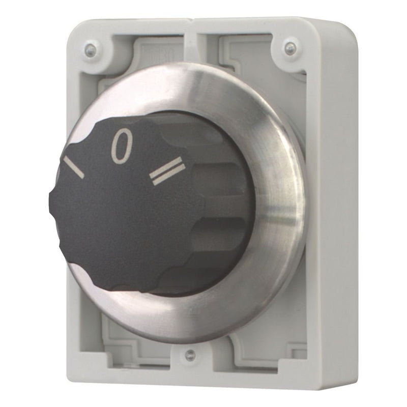 Eaton - Frontelement für Wahlschalter Wahltaste RMQ-Titan M30I-FWR3 Drehknopf rastend